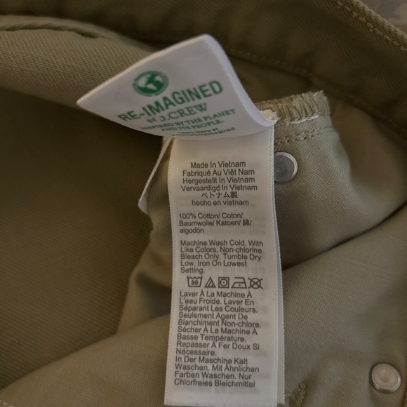 J.Crew Classic denim maxi skirt in khaki NWT. Size 31 - Picture 9 of 9